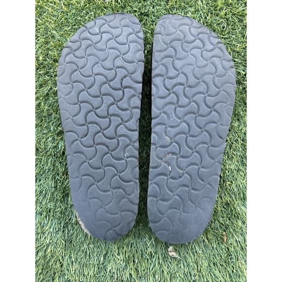 Birkenstock Unisex Madrid Black Patent Leather Slip On Sandals Size EU 41 L10 M8 - Picture 13 of 15